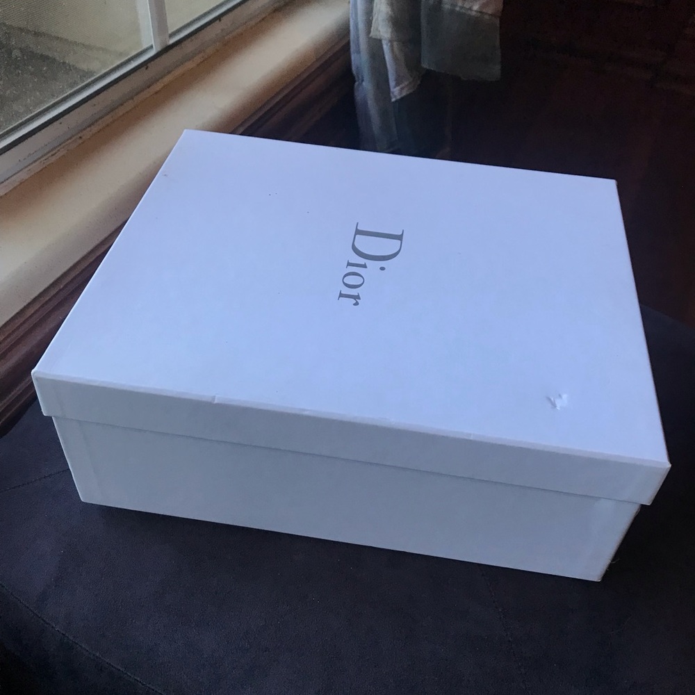 Christian Dior gray suede and metallic heels - Picture 10 of 10